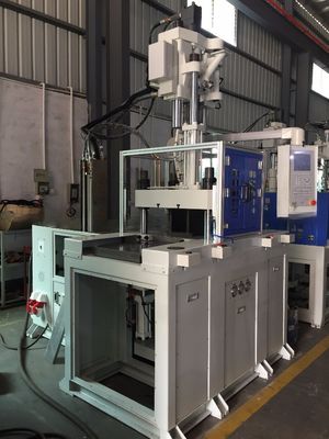 Machine de moulage par injection ISO9001 LSR 55T Machine de moulage par injection de caoutchouc de silicone liquide