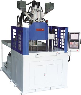 Machine de moulage par injection de brosse à dents en plastique verticale JTT-550 2V3R avec 180 mm de course d'ouverture