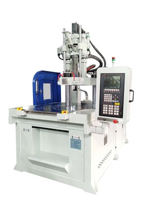 55T machine de moulage par injection verticale rotative plastique traité