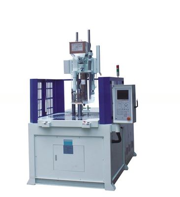 55T machine de moulage par injection verticale rotative plastique traité
