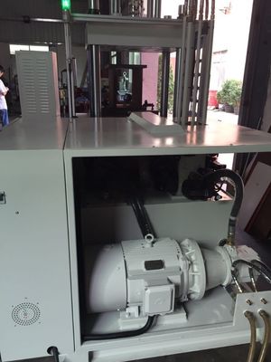 Machine de moulage par injection thermoplastique verticale automatique de 45T à course ouverte de 400 mm