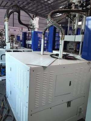 Machine de moulage par injection de plastique à table rotative verticale de haute productivité 200T