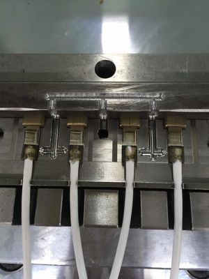 Distance de 200 mm entre les barres de cordage Machine de moulage par injection de plastique à basse pression JTT-100