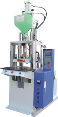 Machine de moulage par injection verticale en plastique de type PP 30T avec un diamètre de vis de 20 mm