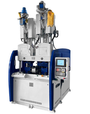 Machine de moulage par injection de plastique verticale à manche de vélo JTT-850 2V-3R
