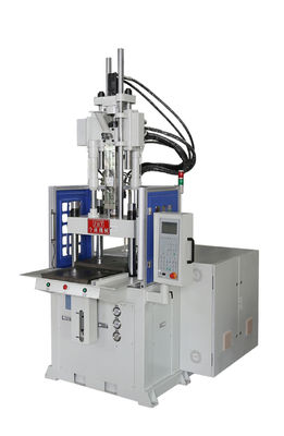 Machine de moulage par injection de plastique verticale semi-automatique 85T avec table unique JTT-850D