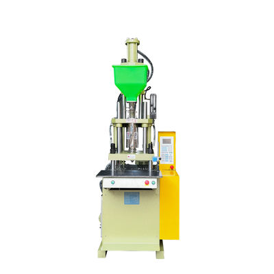 Machine de moulage par injection verticale en plastique à fermeture à glissière pneumatique pour PP