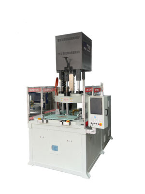 Machine de moulage par injection verticale à injection électrique 120T avec table rotative JTT-1200-2R-DS