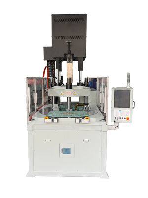 Machine de moulage par injection verticale à injection électrique 120T avec table rotative JTT-1200-2R-DS