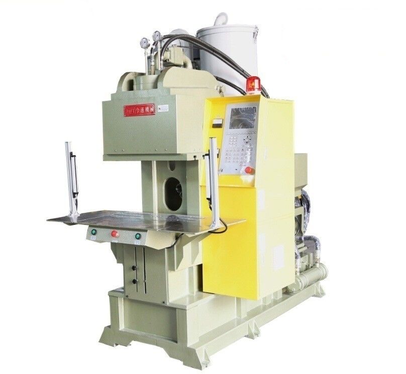 Machine de moulage par injection de plastique verticale 55T