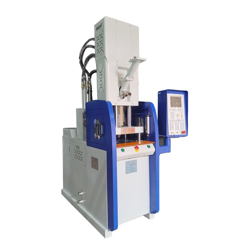 Machine de moulage par injection verticale en plastique de 30 tonnes 6,7 kW avec force d'éjection 13 KN Faible entretien