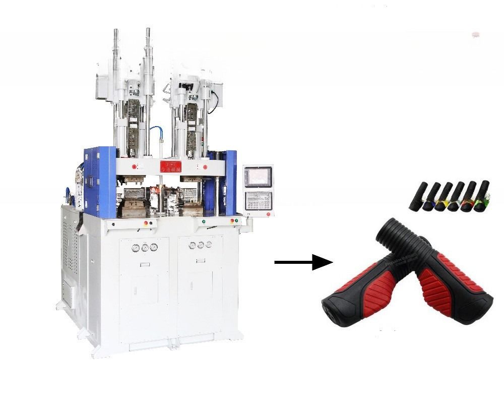 Machine de moulage par injection rotative à deux mains verticale JTT2V3R-1600