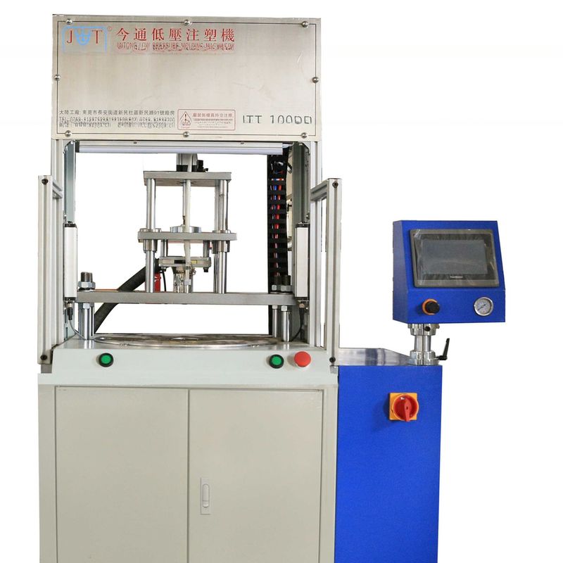 Machine de moulage par injection de colle chaude à basse pression de 8 mm de diamètre de vis JTT-100 DR pour PCB