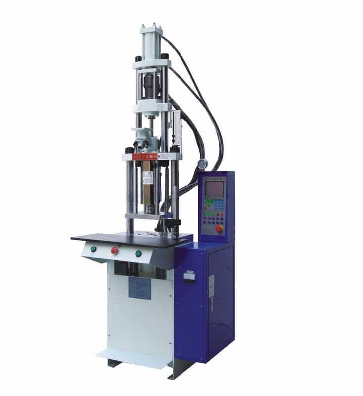 Machine de moulage par injection de haute précision de 15 tonnes verticale pour connecteur USB/MICRO